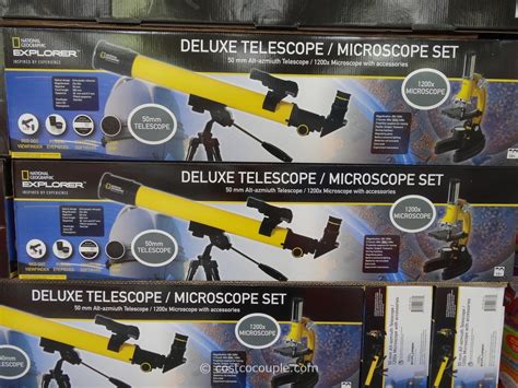 National Geographic Telescope And Microscope Set