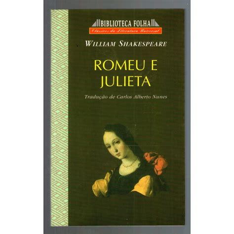 Livro Romeu E Julieta William Shakespeare Biblioteca Folha