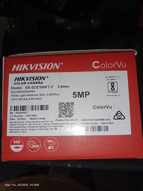 Hikvision Cctv Camera at ₹ 2700/piece | Hikvision CCTV Camera in Coimbatore | ID: 2850820352612