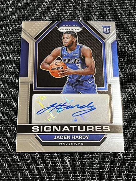 Rc Jaden Hardy Panini Nba Prizm Rookie Auto