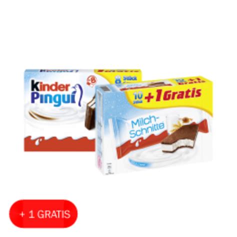 Ferrero Milch Schnitte Oder Kinder Pingui Von HIT Ansehen