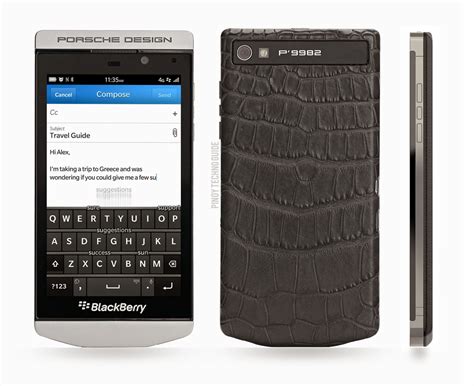 BlackBerry Porsche Design P 9982 Back Original Direct Mobile Accessories