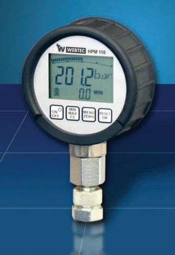 Webtec Steel Digital Pressure Gauge Model Hpm Rs Piece