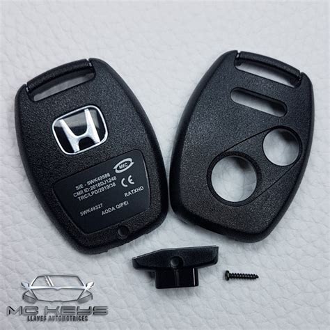 Carcasa Llave Control Honda Cr V Pilot City Fit Botones Mc Keys