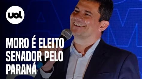 Sergio Moro é Eleito Senador Pelo Paraná Alvaro Dias Fica Em 3º Lugar