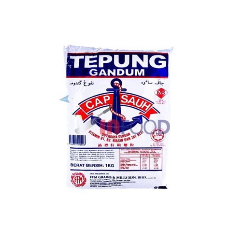 Tepung Gandum Serbaguna Cap Sauh Kg Wheat Flour Lazada