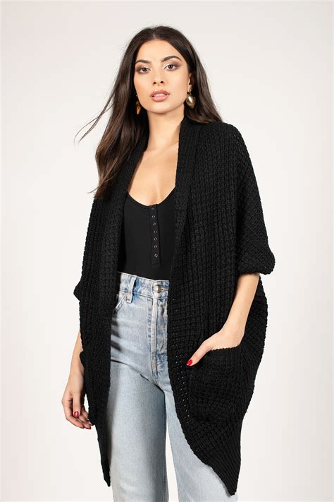 Cheap Black Cardigan Knitted Cardigan Black Cardigan