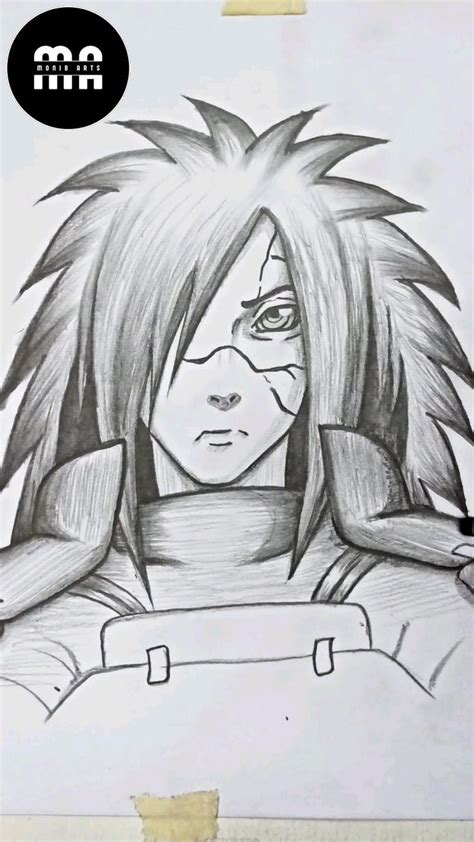 Madara Uchiha Drawing How To Draw Madara Uchiha Anime Drawing