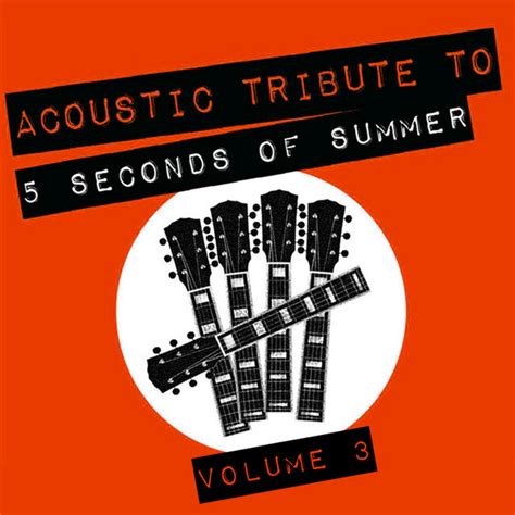 Acoustic Tribute To 5 Seconds Of Summer Vol 3 Instrumental Album