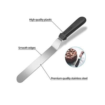 Stainless Steel Angular Cake Palette Knife Feature Durable Easy To