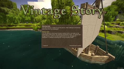 mod vintage story vintage story knowledgebase article