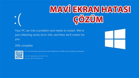 MAVİ EKRAN HATASI SORUNU VE ÇÖZÜMÜ YouTube