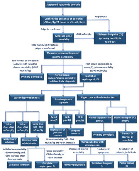 Diagnostic Testing For Diabetes Insipidus Endotext Ncbi Bookshelf