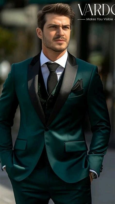 Pin By Rabbani On Pins By You In 2024 Green Suit Men Green Tuxedo