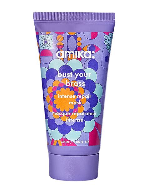 Amika Bust Your Brass Cool Blonde Intense Repair Mask Hårpleje