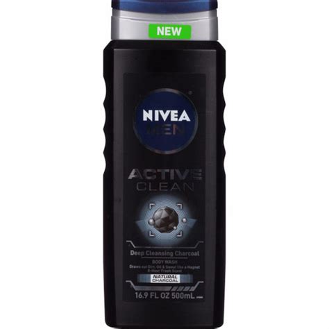 Nivea For Men Maximum Hydration 3 In 1 Body Wash 169 Oz