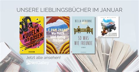 Unsere Lieblingsbücher im Januar 2024 NetGalley Deutschland