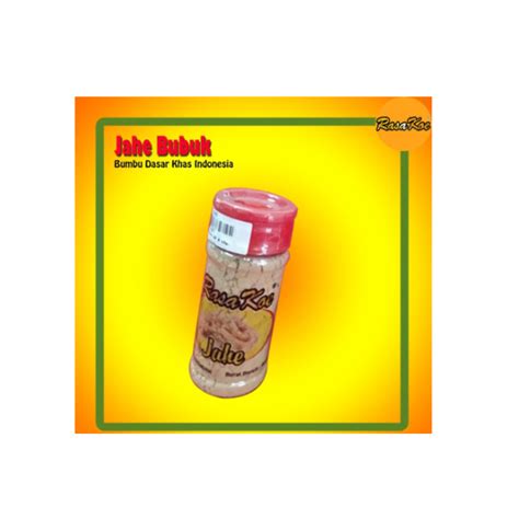 Jual Bumbu Dasar Rasakoe Jahe Bubuk Ginger Powder Shopee Indonesia