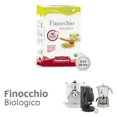 Cialde Finocchio Biologico San Demetrio In Filtro Carta Ese Mm