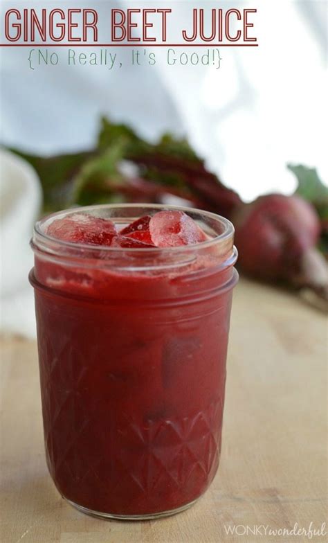 Beet Juice Recipe - WonkyWonderful