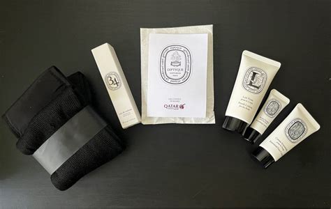 Qatar Airways Diptyque Toiletry Bag Beauty Personal Care Bath