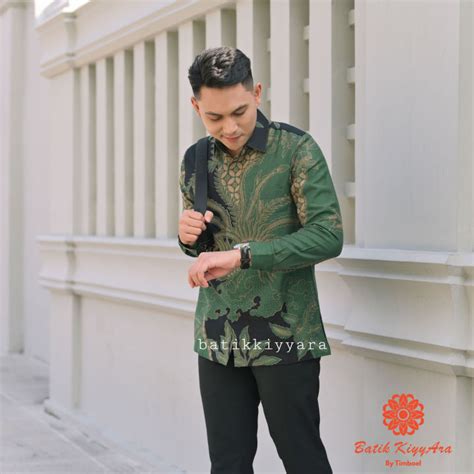 Batik Kemeja Pria Dobi Lasem Reguler Fit Batik Solo Bati Premium