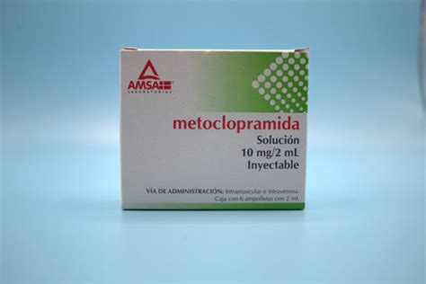 Metoclopramida Solucion Ml Inyectable Ampolletas Farma Gen