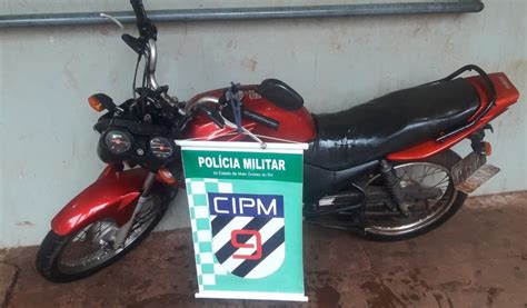 Moto furtada é recuperada em Dourados Dourados Agora Notícias de