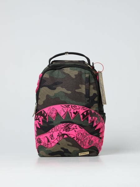 Sprayground Backpack For Man Military Sprayground Backpack 910b3516nsz Online On Gigliocom