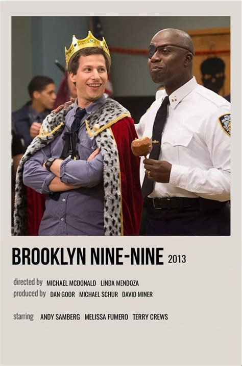 Brooklyn 99 Movie Posters Minimalist Brooklyn Nine Nine Film