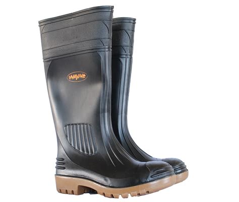 EGOLI MEN S GUMBOOTS PVC MENS WITH STEEL TOE CAP Select PPE