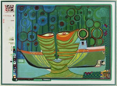 COLUMBUS RAINY DAY IN INDIA By Friedensreich Hundertwasser On Artnet