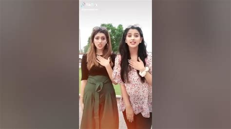 Tik Tok Twin Sistrs Jannat Mirza And Alishba Anjum😍😍😘 Youtube