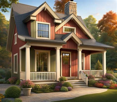 Exterior Cottage Paint Colors That Complement Natural Surroundings ...