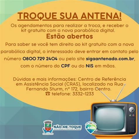 Saiba Como Solicitar O Kit Antena Digital Gratuita Para Fam Lias