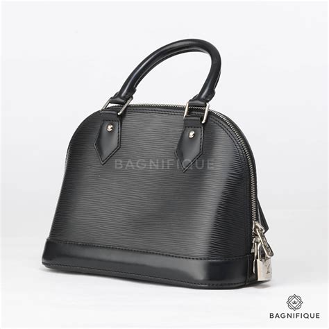 LOUIS VUITTON ALMA BB EPI BLACK Bagnifiquethailand