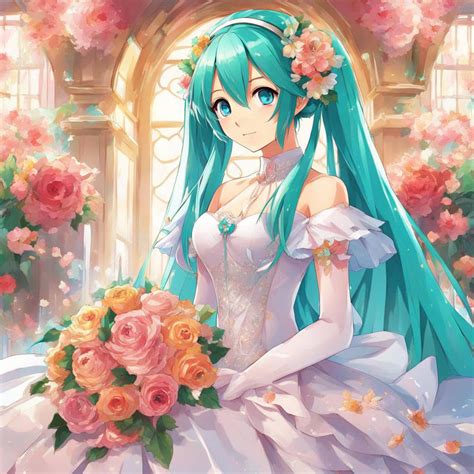 Wedding Hatsune Miku by pokemon99999994 on DeviantArt