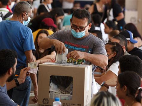 Elecciones Presidenciales En Colombia En Vivo Jornada De Votaciones