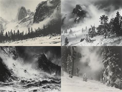 Capturing Natures Majesty Ansel Adams Clearing Winter Storm In Yosemite