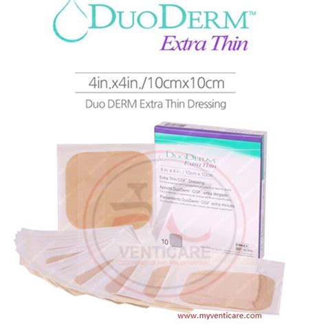 Wound Dressing Pad Duoderm Pc Extra Thin In X In Cm X Cm