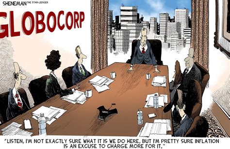 5 covetous cartoons about corporate greed and the economy - WebTimes