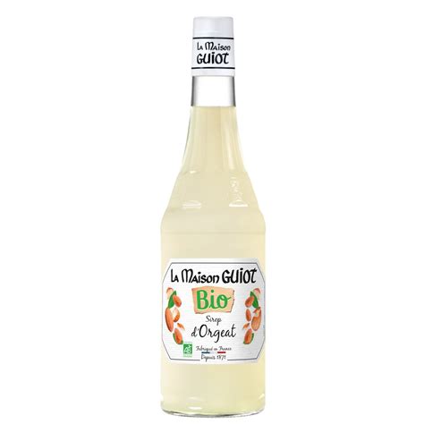 Sirop Orgeat Bio La Maison Guiot La Bouteille Cl Prix Carrefour