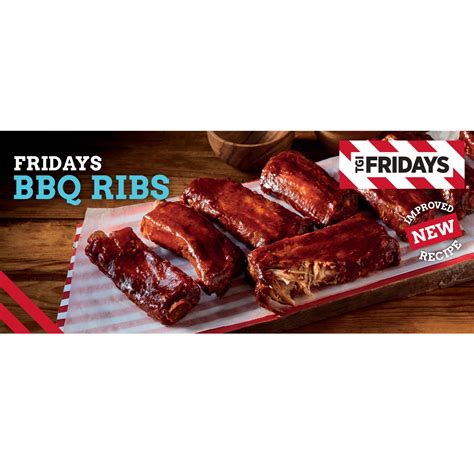 Tgi Fridays Bbq Ribs With Bbq Sauce 575g Tgi Fridays Iceland Foods