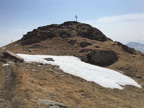 Gipfelkreuz Auf Dem Prato Della Basciota Fotos Hikr Org