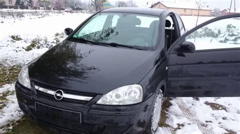 Opel Corsa 1 0 EcoTec 2006 Cold Start YouTube