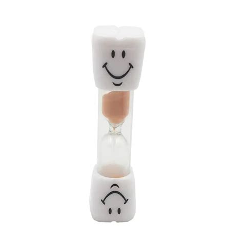 Kids Toothbrush Timer 3 Minutes Smiley Sand Timer For Brushing Children'S Teeth Hourglasses ...