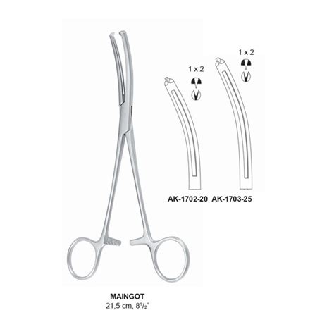 Maingot Hysterectomy Forcep Akhyar Surgical