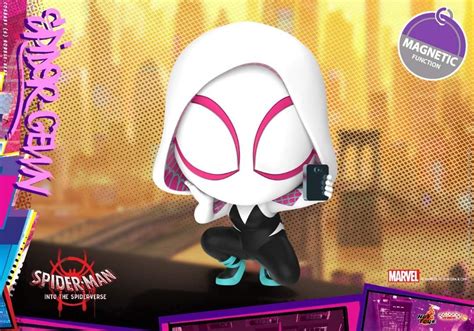Hot Toys Spiderman Into The Spiderverse Spiderman Noir And Spider Gwen