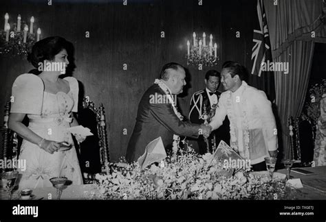 Photograph Of President Ferdinand Marcos 1917 1989 And The First Lady Imelda Marcos 1929 At