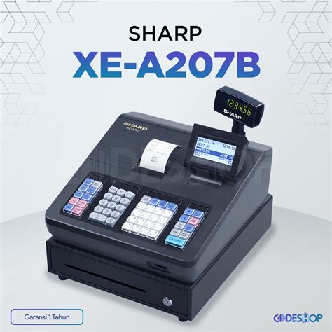 Jual Sharp Xe A B Cash Register Mesin Kasir Restoran Black Shopee